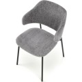 Čalúnená jedálenská stolička JOLO sivá