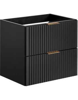 Skrinka pod umývadlo Casad 60 cm čierna