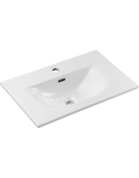 Keramické umývadlo Sky3 60 cm lesklé biele