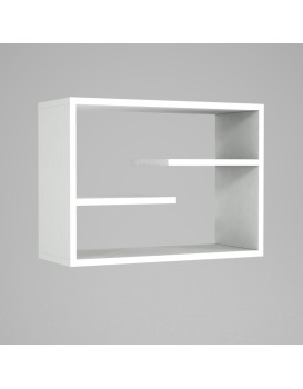 Nástenná polička Tino biela