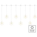 LED vánoční závěs Snowflakes 84 cm teplá bílá