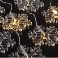 LED vánoční závěs Snowflakes 84 cm teplá bílá