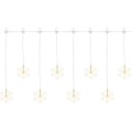 LED vánoční závěs Snowflakes 84 cm teplá bílá