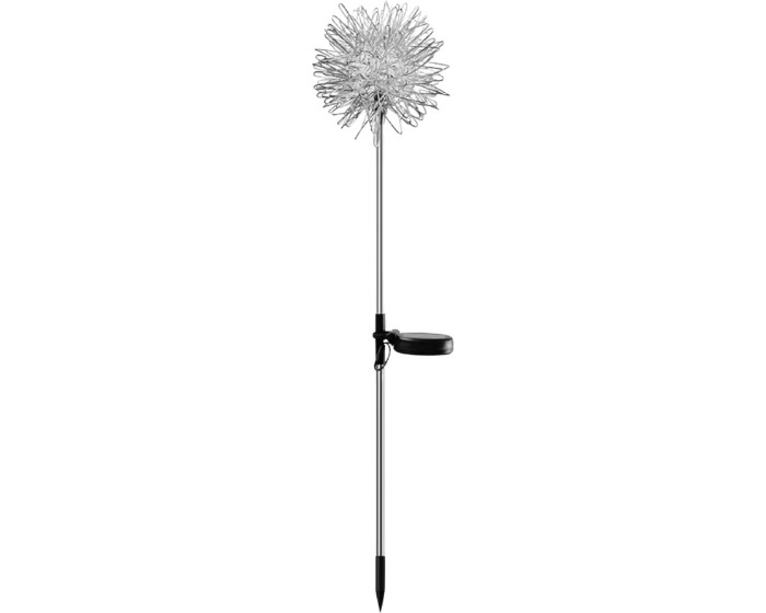 Solárna LED lampa DANDELION teplá biela