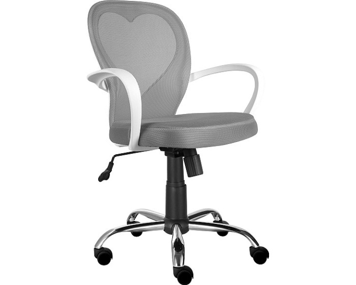 Detská kancelárska stolička Daisy sivá