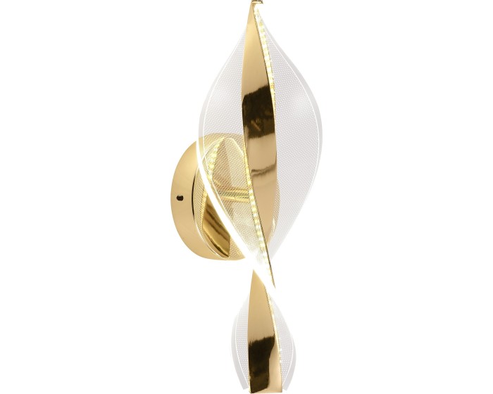 Nástěnné LED svítidlo G031-W zlaté/neutrální bílá