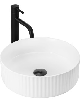 Umyvadlo na desku Rea Delia 36 cm bílé