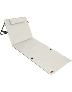 Skladacia plážová podložka Skinner 158 cm béžová