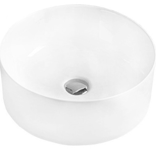 E-shop Keramické umývadlo na dosku MEXEN TINA 41x41 cm biele
